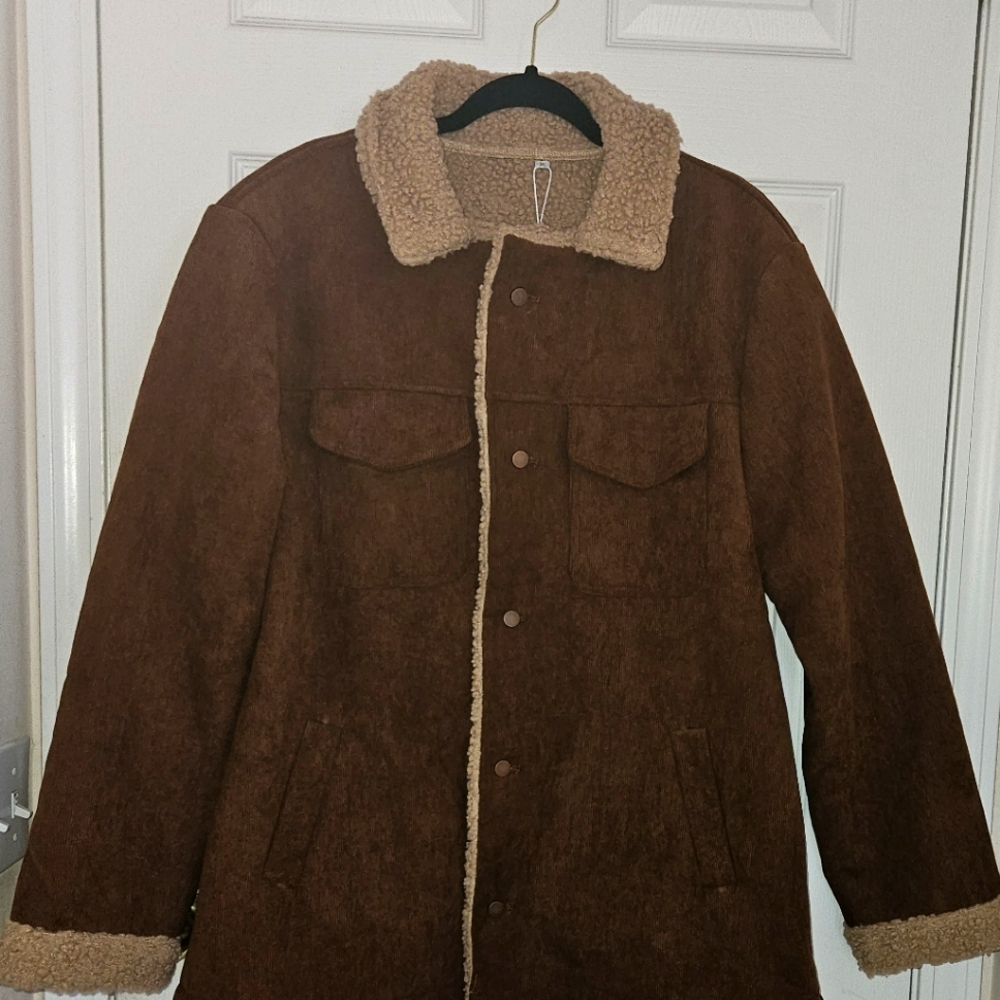 MANLY Corduroy Coat, Men's, NWT